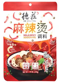 Hot Pot Suppenmischung Mala Gewürz 52 Grad De Zhuang 16x220g