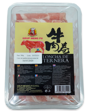Rindfleisch in Scheiben MENG FU 15x400g