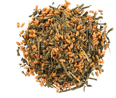Grüner Tee "Genmaicha" Grüner Tee mit Reis Hamasa Shoten 15x1kg