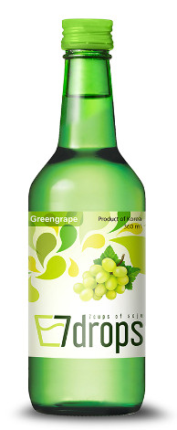 Softgetränk mit grünen Trauben Geschmack 7 drops 20x360ml