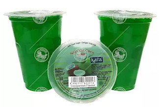Nata de Coco Pandan KARA 24x220ml