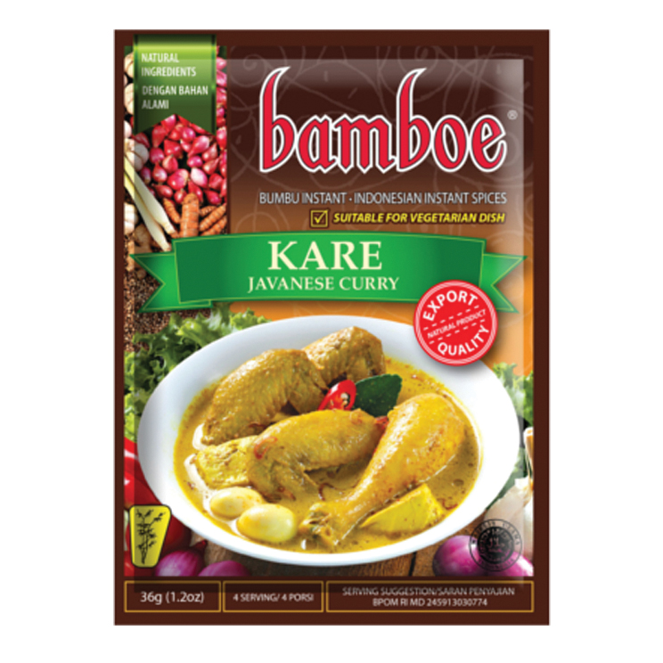 Kare Java Bamboe Bumbu 48 x 36g