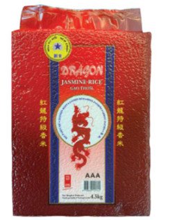 Reis Langkornreis Jasmin RED DRAGON 4x4,5kg
