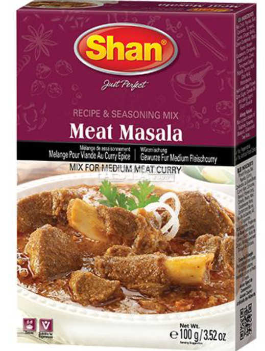 Meat Masala Mix SHAN 8x6x4x100g