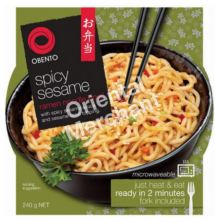 Scharfe Sesam Ramen Nudeln Bowl Obento 24x240g