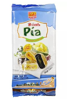 Kuchen Banh Pia Durian & verschiedene Sorten TAN HUE VIEN 30x400g (4 Stück)