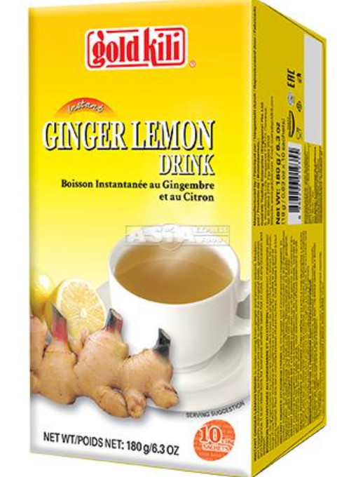 Instant Ginger Lemon Drink GOLD KILI 24x10x18g