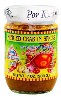 Krabbenpaste mit Gewürze Por Kwan 24x200g