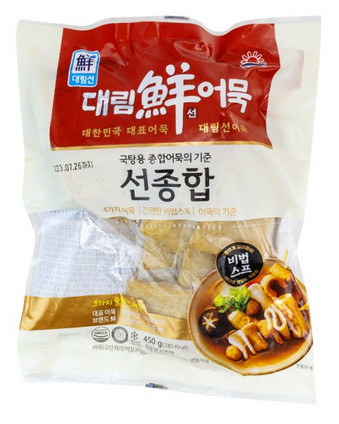 Fischzubereitung Suppenmischung "Sunjonghapoden" 20x450g