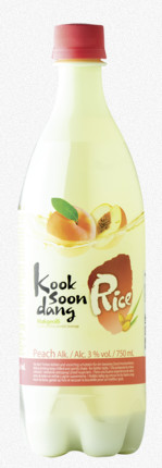 Makgeolli Pfirsisch 3% vol. Kook Soon Dang 20x750ml