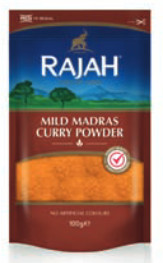 Madras Currypulver mild Rajah 10x100g
