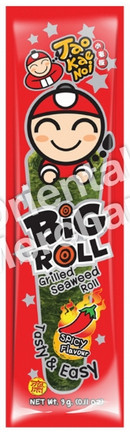 Seetang Snack Big Roll scharf TAOKAENOI 108x3g