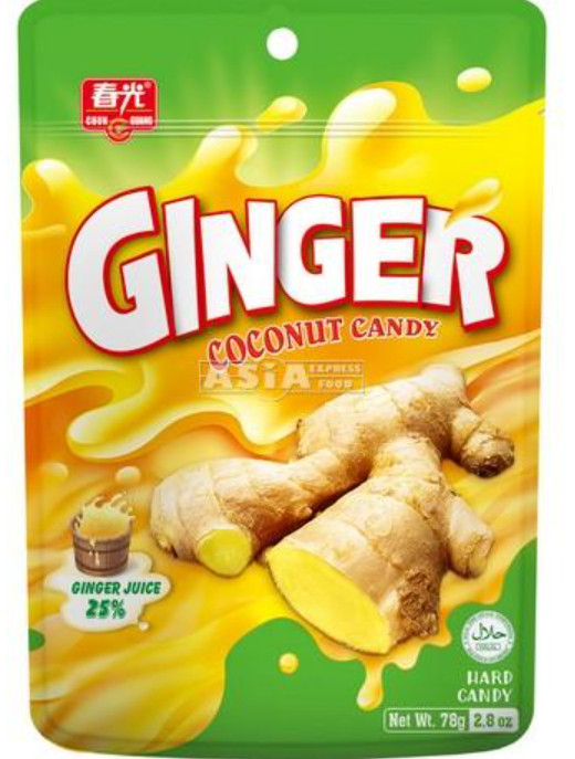 Ingwer Kokos Bonbon Chun Guang 48x78g