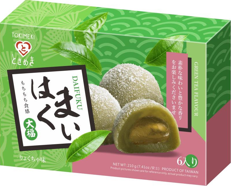 Mochi grüner Tee Tokimeki 24x210g