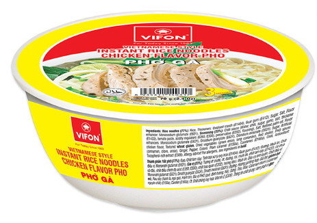 Instant Reisnudeln mit Hühnerfleischgeschmack Vifon 12x70g
