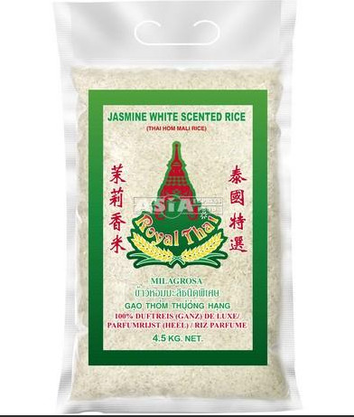 Reis Langkornreis Jasmin ROYAL THAI RICE 4x4,5kg