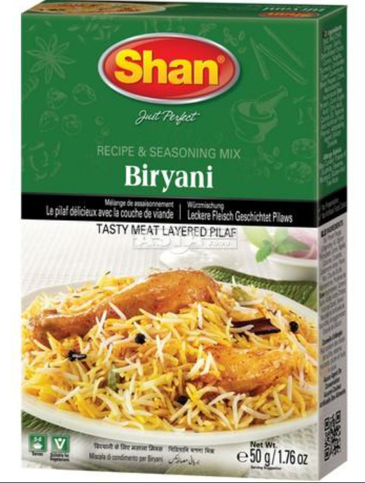 Biryani Mix Shan 8x6x50g