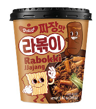 Innudeln Rabokki Jjajang DELIEF 24x165g