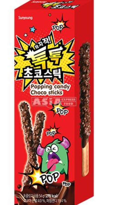 Popping Big Choco Sticks SUNYOUNG 32x54g