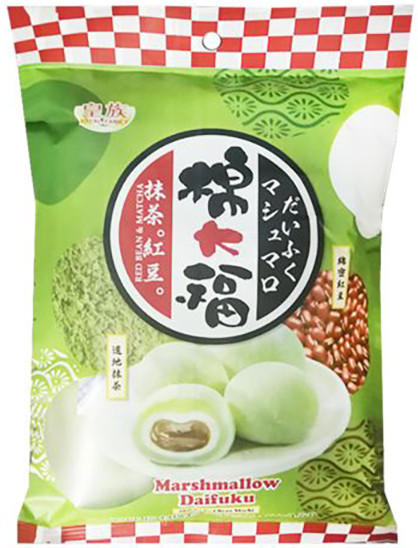 Marshmallow Mochi Daifuku rote Bohnen 12x120g