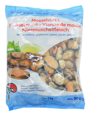 Miesmuschelfleisch 100/200 10x1kg Mooijer