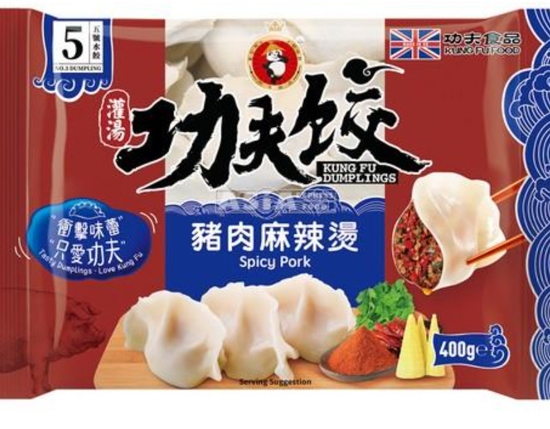 Dumpling würzig Schweinefleisch Sichuan KUNG FU FOOD 24x400g