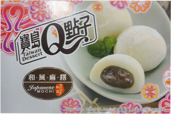 Mochi Rote Bohnen TAIWAN DESSERT Q 24x210g