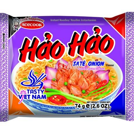 HH Instant Nudeln Sate Zwiebel Acecook 30x74 GR