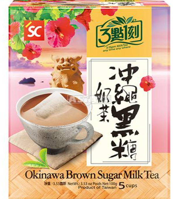 Milchtee Brauner Zucker Okinawa 3:15 PM 24x5x20g