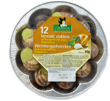 Schnecken in Kräuterbutter Groß 10x12 St. 89g R09.11.2026