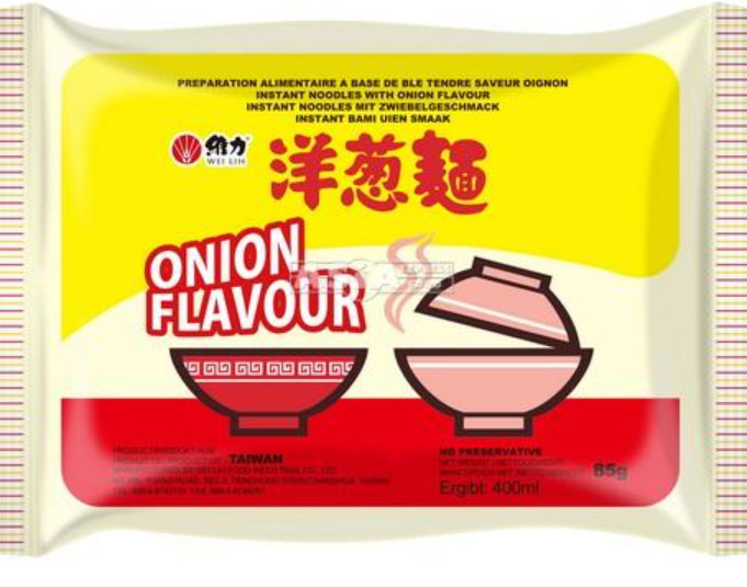 Instant Nudelnsuppe Zwiebeln WEI LIH 30x85g