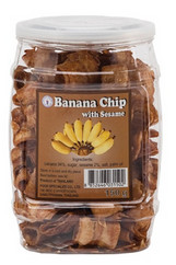 Bananenchips mit Sesam THAI DANCER 12x150g