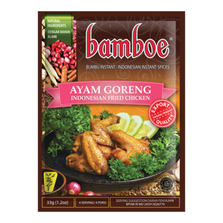 Ayam Goreng Bamboe Bumbu 48 x 33g