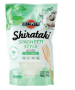 Shirataki Spaghetti Nudeln aus Konjakmehl MIYATA ATG 200g 2x6x270g