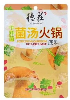Hot Pot Suppenmischung Pilze scharf 52 Grad De Zhuang 12x300g