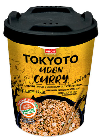 Innudeln Curry-Hähnchengeschmack Japanese Style Vifon 8x97g