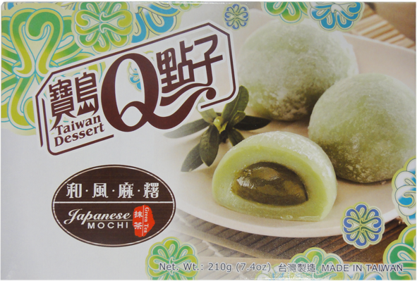 Mochi Matcha TAIWAN DESSERT Q 24x210g