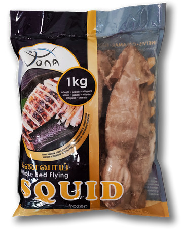 Rote fliegende Kalamare Jona 10x1kg