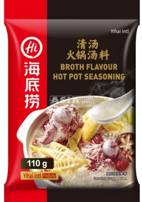 Hot Pot Würze Brühe HAIDILAO 34x110g