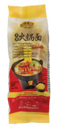 Eiernudeln für Hot Pot QIU SHI 8x300g