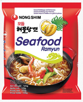Innudeln Seafood Nongshim 20x125g