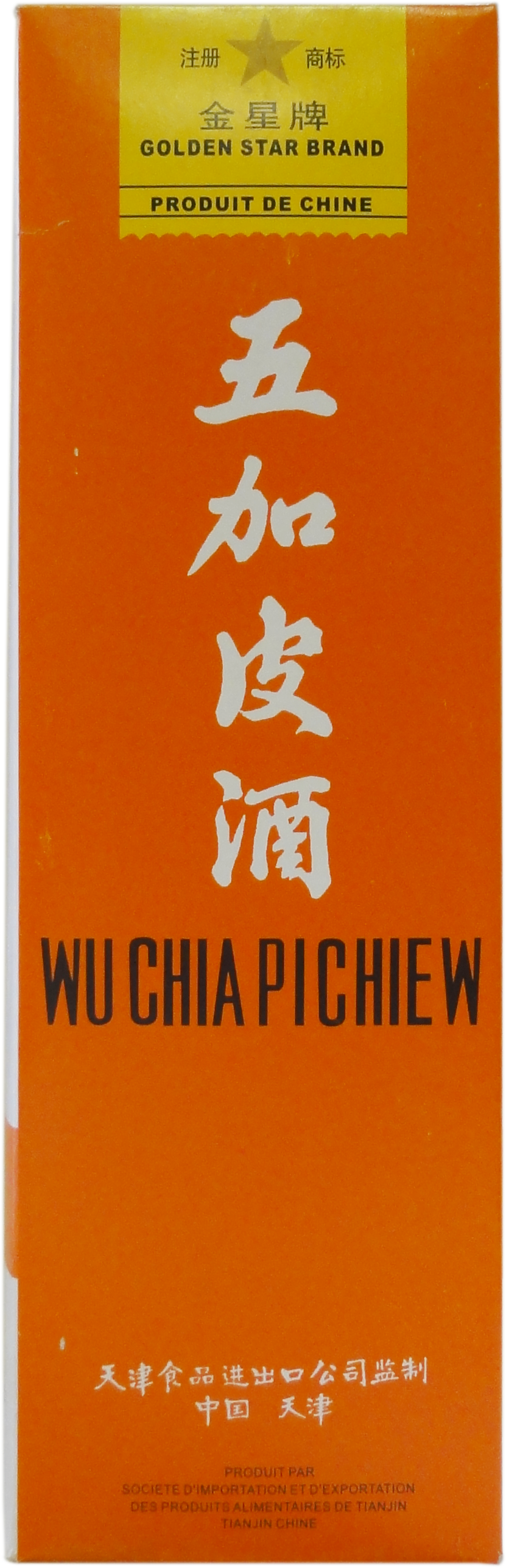 Schnaps Kräuter Wu Chia Pi Golden Star 6x 0,5L
