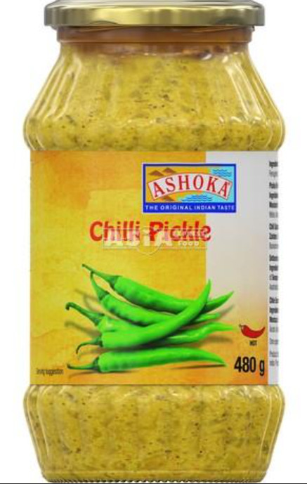 Chilli eingelegt ASHOKA 6x480g