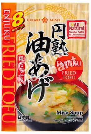 Instant Miso-Suppe Tofu frittiert HIKARI MISO 24x155g (8 Stück)
