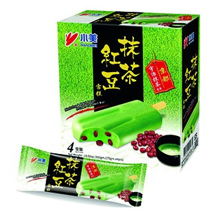 Stileis mit roten Bohnen und Matcha Geschmack 6x(4x75g)