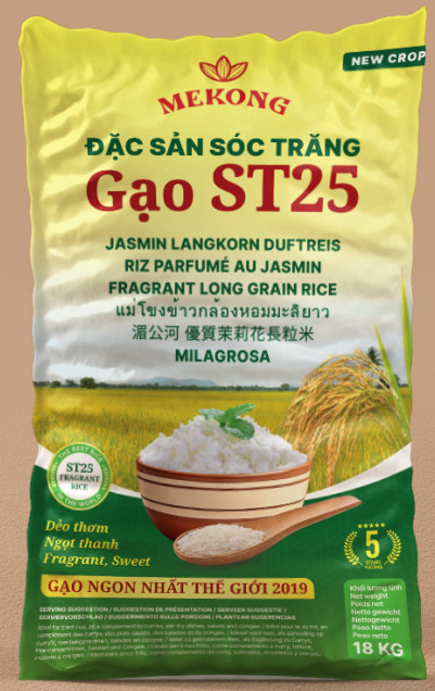 Reis Langkornreis Jasmin ST25 2026 MEKONG 18kg