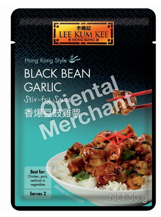 Schwarze Bohnensauce mit Knoblauch Stir-Fry Lee Kum Kee 12x50g