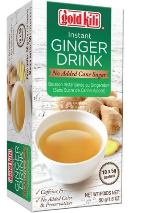 Instant Ginger Drink (kein Zucker) GOLD KILI 24x10x5g