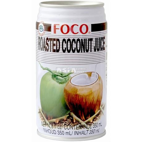 Kokosnusssaft geröstet Foco 24x350ml