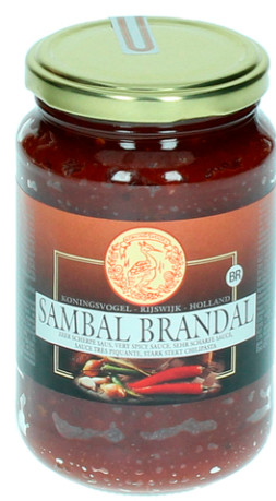 Chilipaste Brandal  Koningsvogel 6 x 375g
